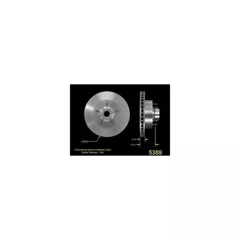 5389 Pro-Series OE Brake Rotor