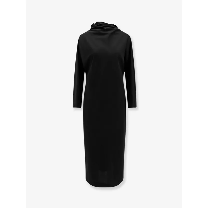 Alberta Ferretti Wool Blend Midi Dress