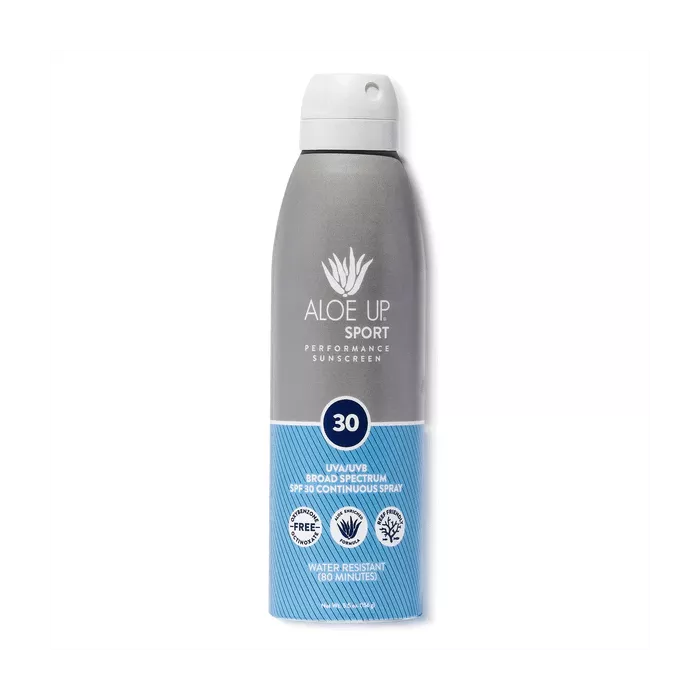 Aloe Up Sport SPF 30 Continuous Spray Sunscreen - 6 oz.