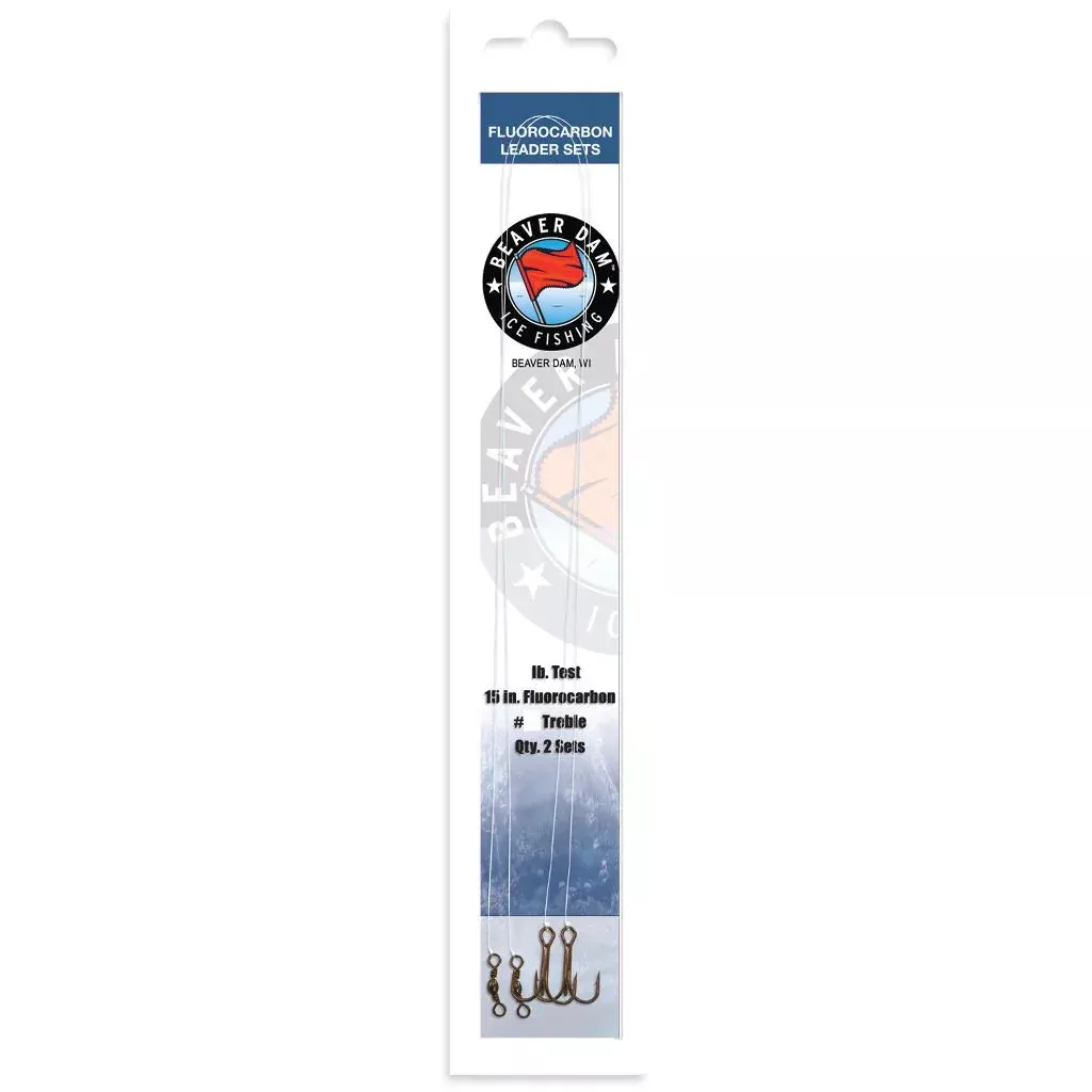 Beaver Dam Fluorocarbon Ice Leaders
