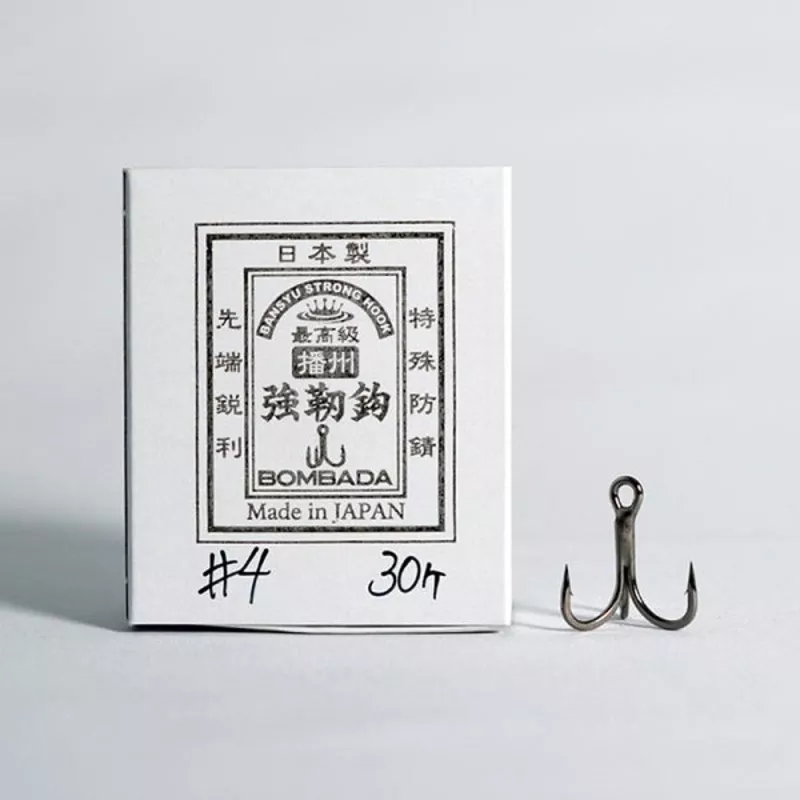 Bombada Agua Triple Hook Banshu Strong Hook No. 4