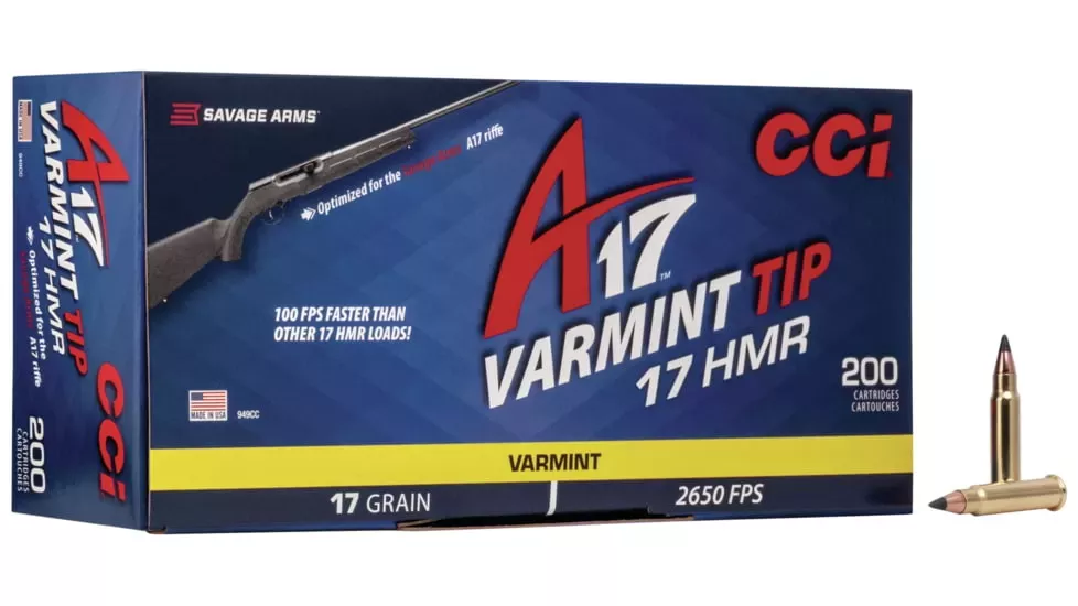 CCI 17HMR 17GR Tipped Varmit