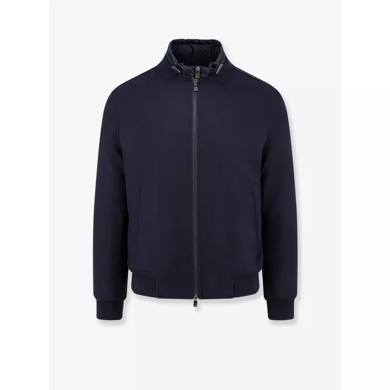 Corneliani Padded Cashmere Blend Jacket