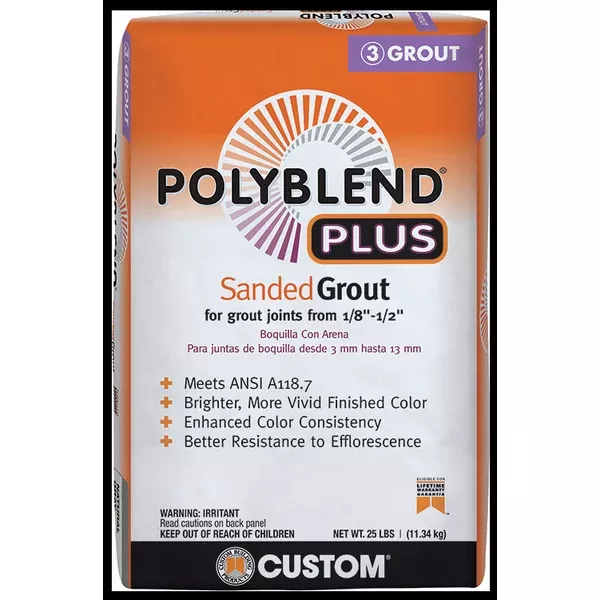 Custom Building Products PolyblendPlus Sanded Grout