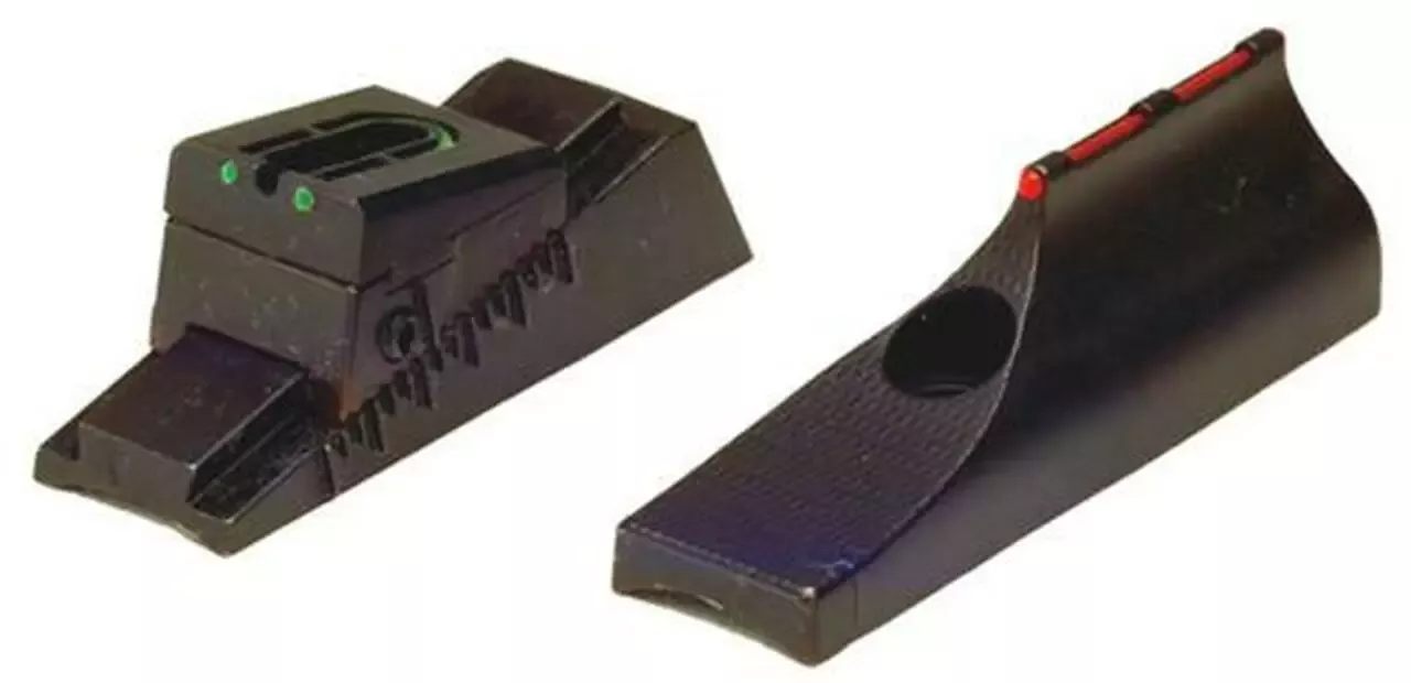 CVA Durabright Fiber Optic Sights Inline Black