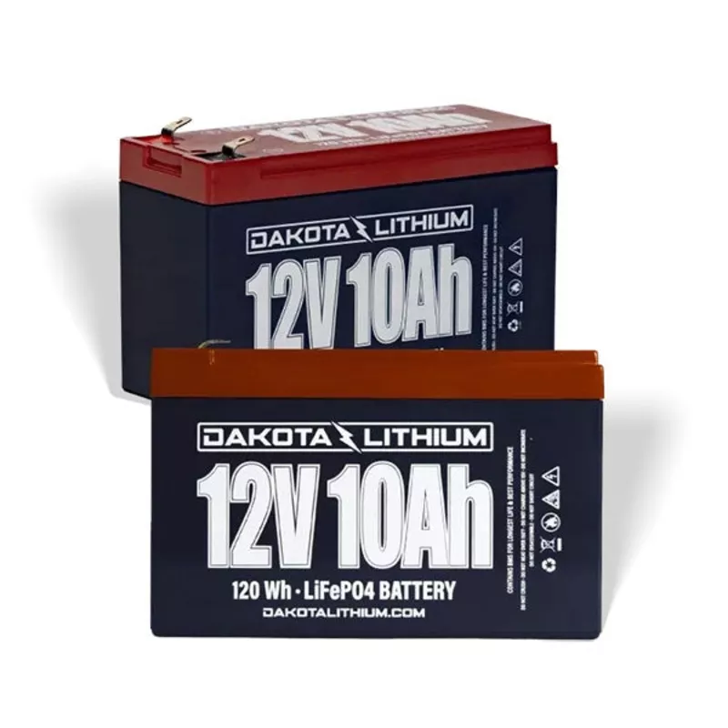 Dakota Lithium 12V 10AH Battery Twin Pack