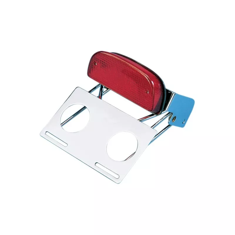 Drag Specialties Taillight/Bracket Assembly - Chrome 12-0050K-BX-LB2