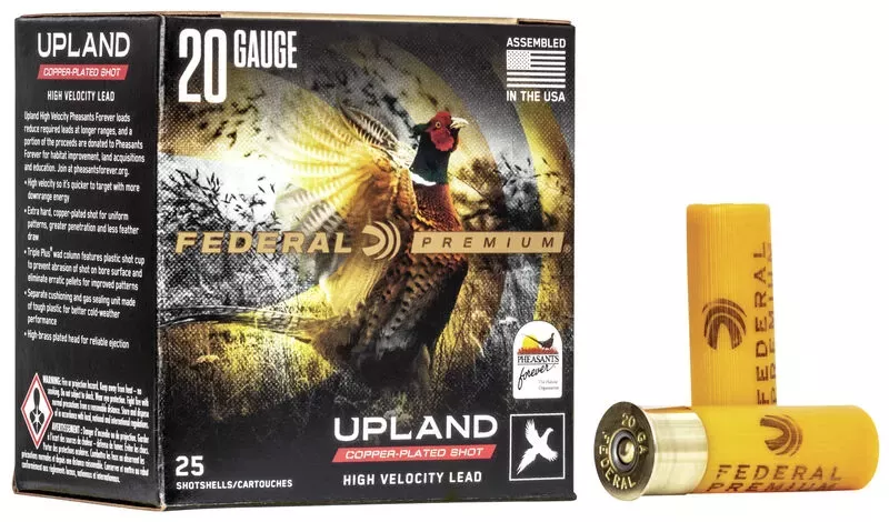 Federal Upland Pheasants 20 GA 2 3/4″
