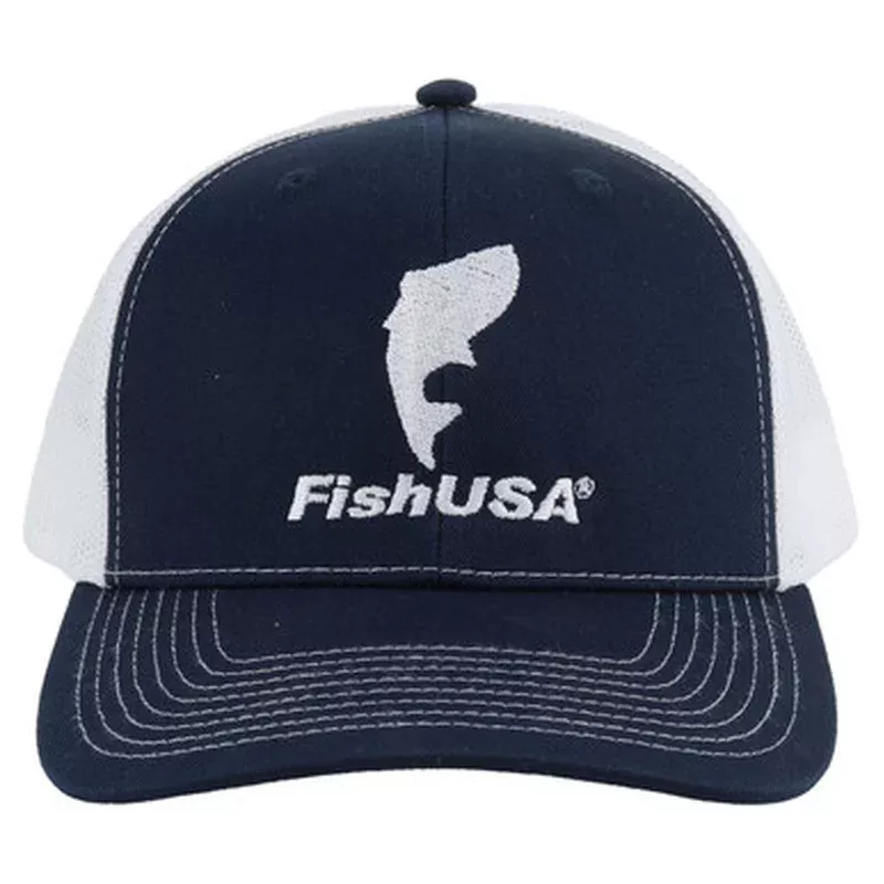 FishUSA Flat Stitch Trucker Hat