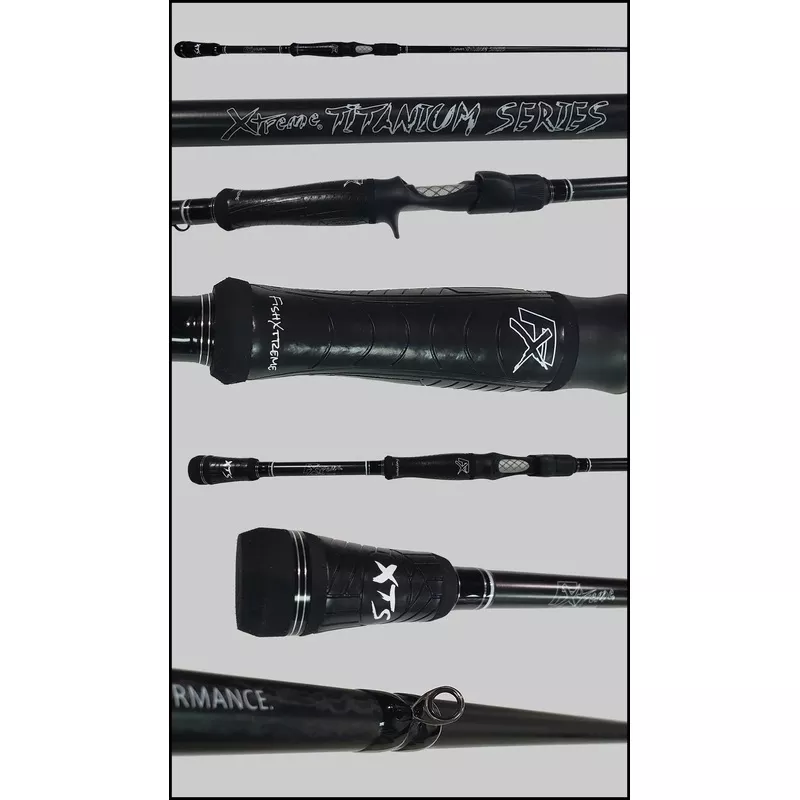 FX Custom Rods Xtreme Titanium Series (XTS) - 7'1" MEDIUM HEAVY FAST **TITANIUM SERIES** WTI71MHF