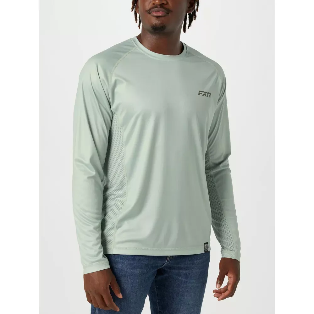 FXR Attack UPF Long Sleeve Oxide Green