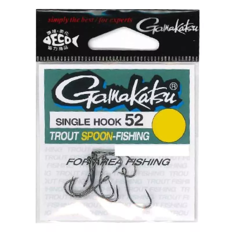 Gamakatsu Single Hook 52 (NSB) 12