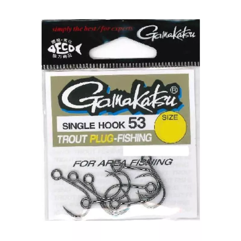 Gamakatsu Single Hook 53 (NSB) 2/0