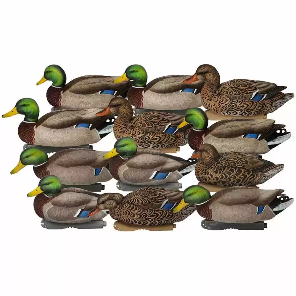 GHG Pro-Grade XD Series Mallards, Harvesters 12 Pack