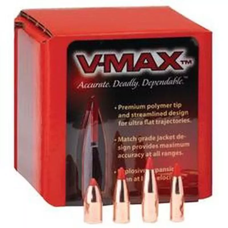 Hornady 22 Cal .224 50 gr V-MAX