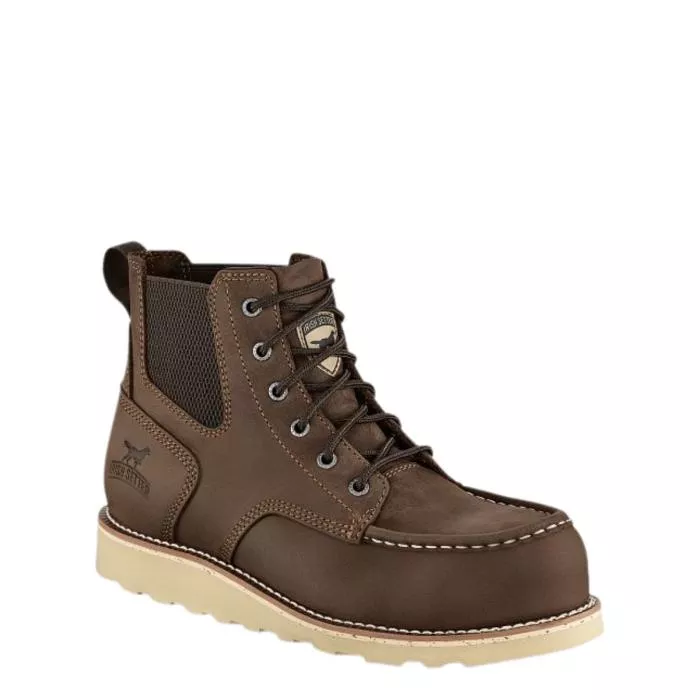 Irish Setter Pipestone Men's 6-inch Safety Toe Pull-On Boot