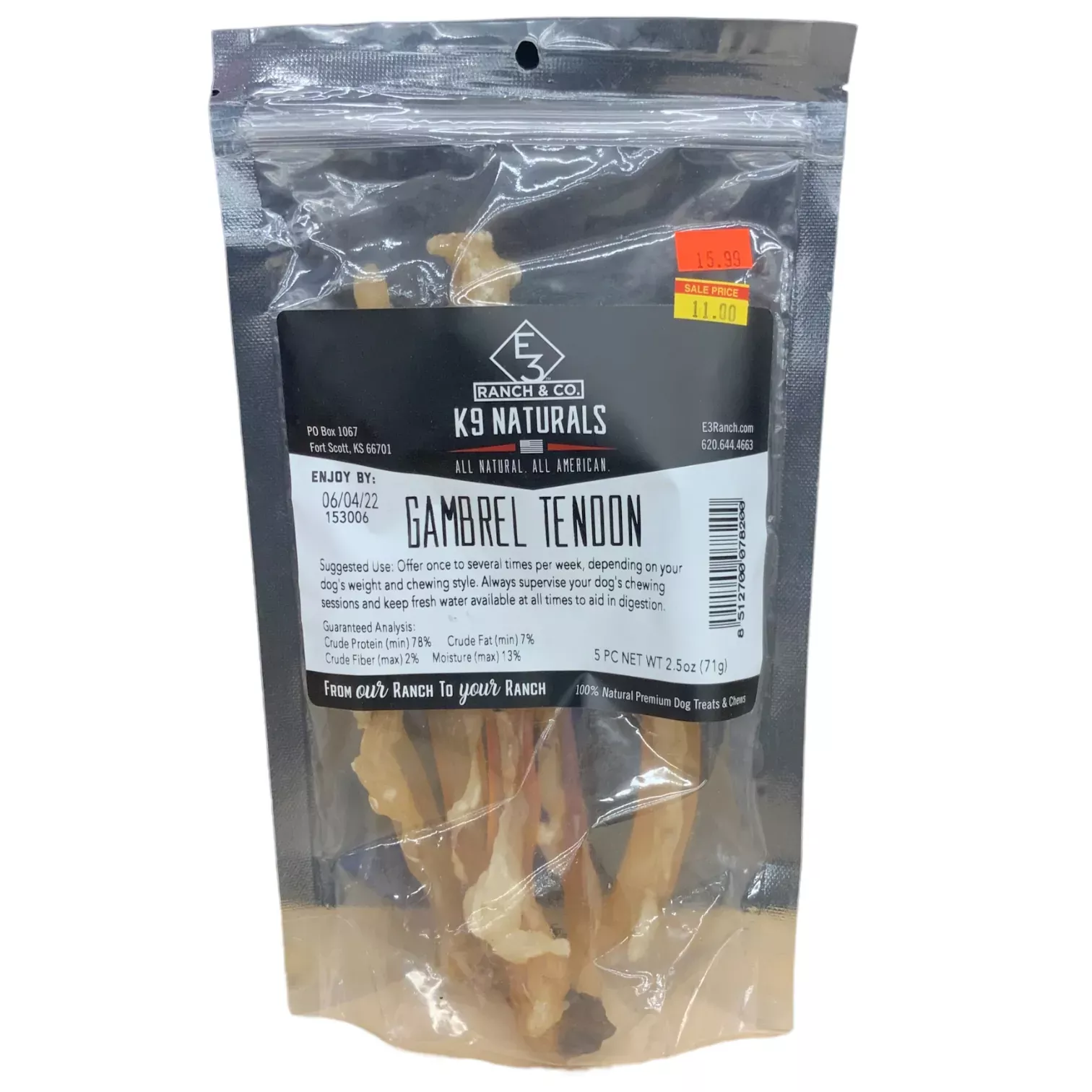 K9 Performance Gambrel Tenoon