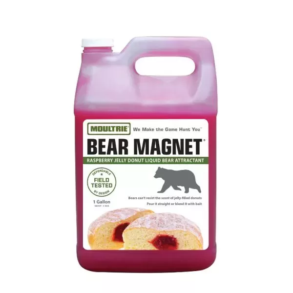 Moultrie Bear Magnet Raspberry Jelly Doughnut