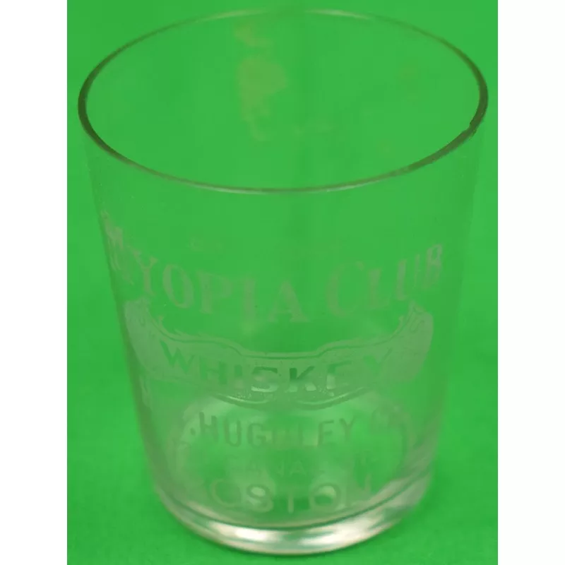 "Myopia Club Est. 1834 Whiskey c1908 Shot Glass"