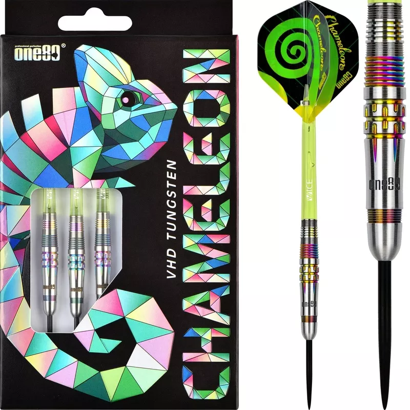 *One80 Chameleon Darts - Steel Tip - Aquamarine