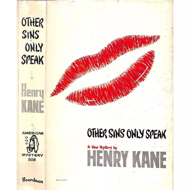 "Other Sins Only Speak" 1965 KANE, Henry (SOLD)
