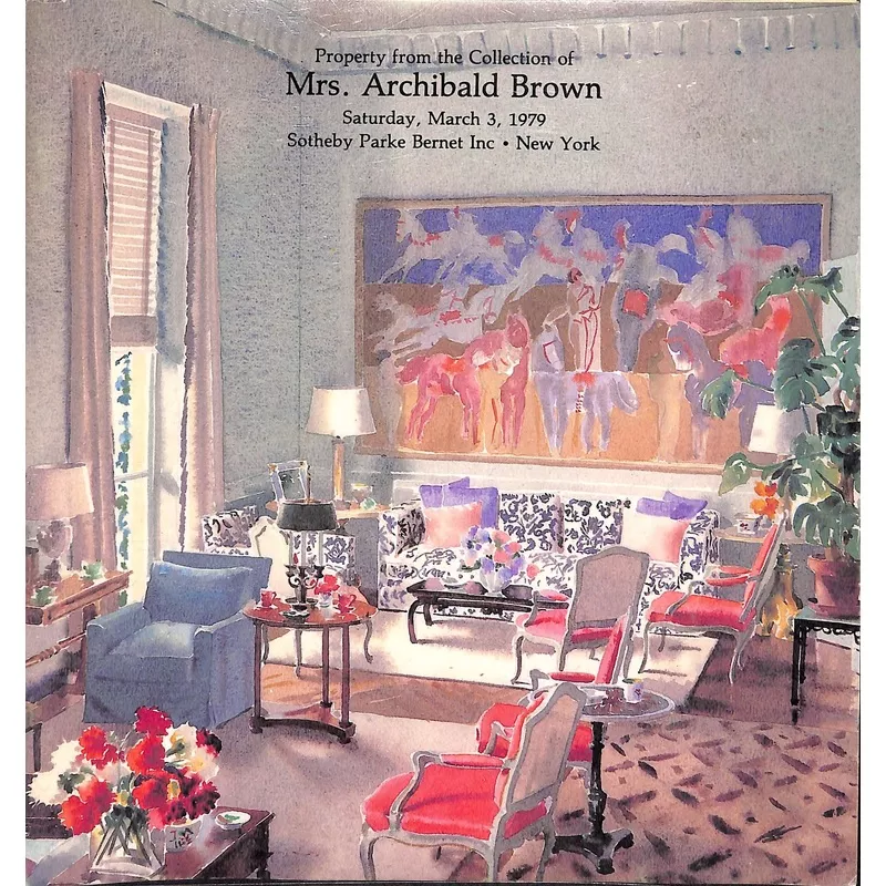 "Property From The Collection Of Mrs. Archibald Brown" 1979