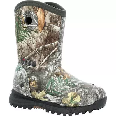 Rocky Kids 10″ Spike Insulated Rubber Boot