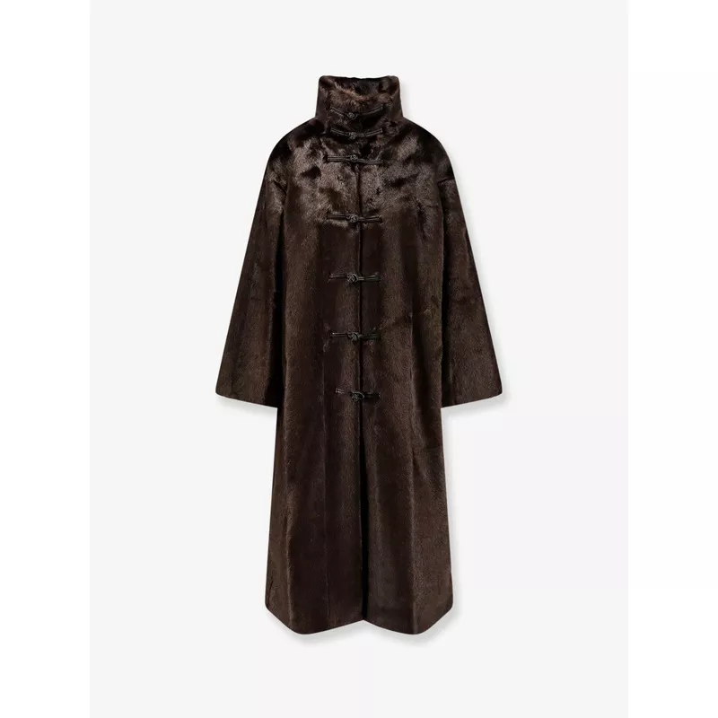 Rohe Mandarin Faux Fur Coat