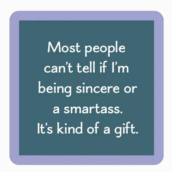 “Smart*ss” Coaster