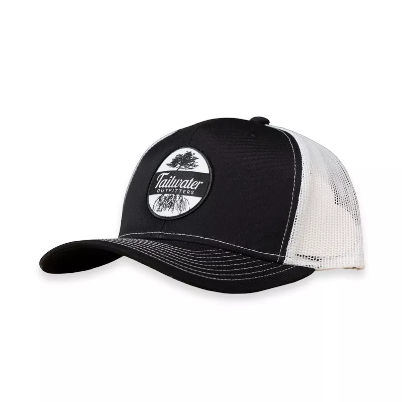 Tailwater OG Trucker Black with White