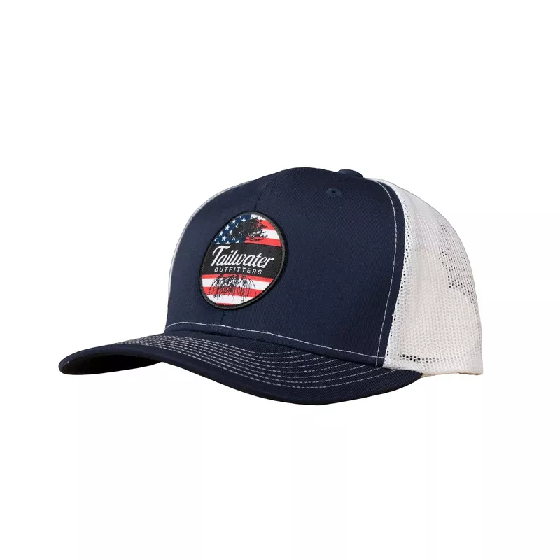 Tailwater USA Patch Trucker Navy with White