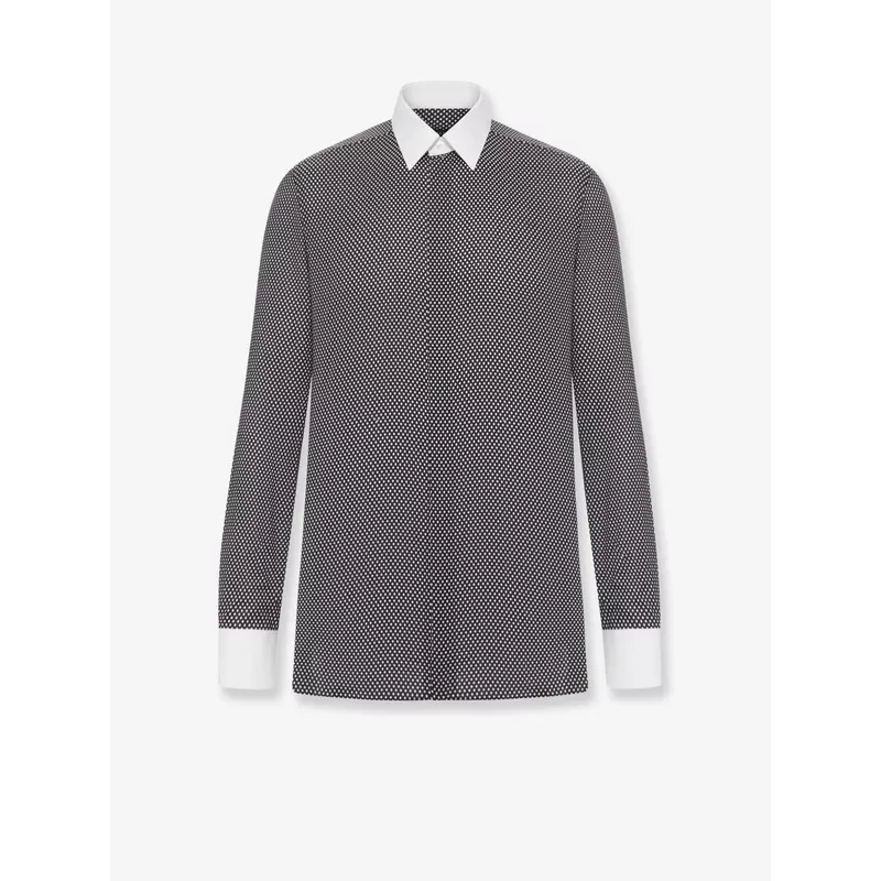 Tom Ford Microfantasy Cotton Shirt