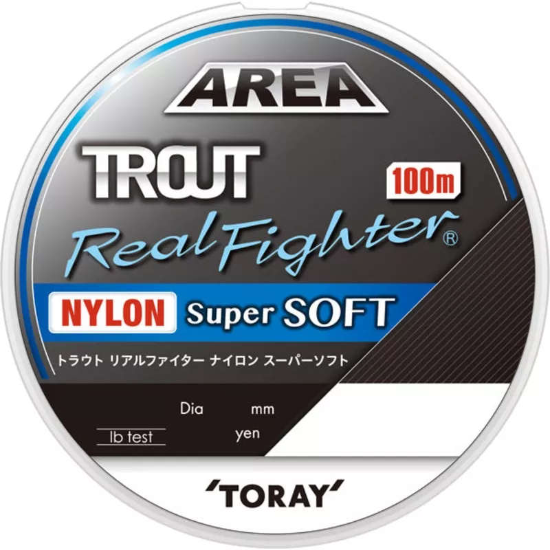 Toray Trout Real Fighter Nylon Super Soft 100m 2lb