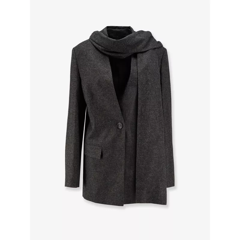 Toteme Viscose And Wool Blazer