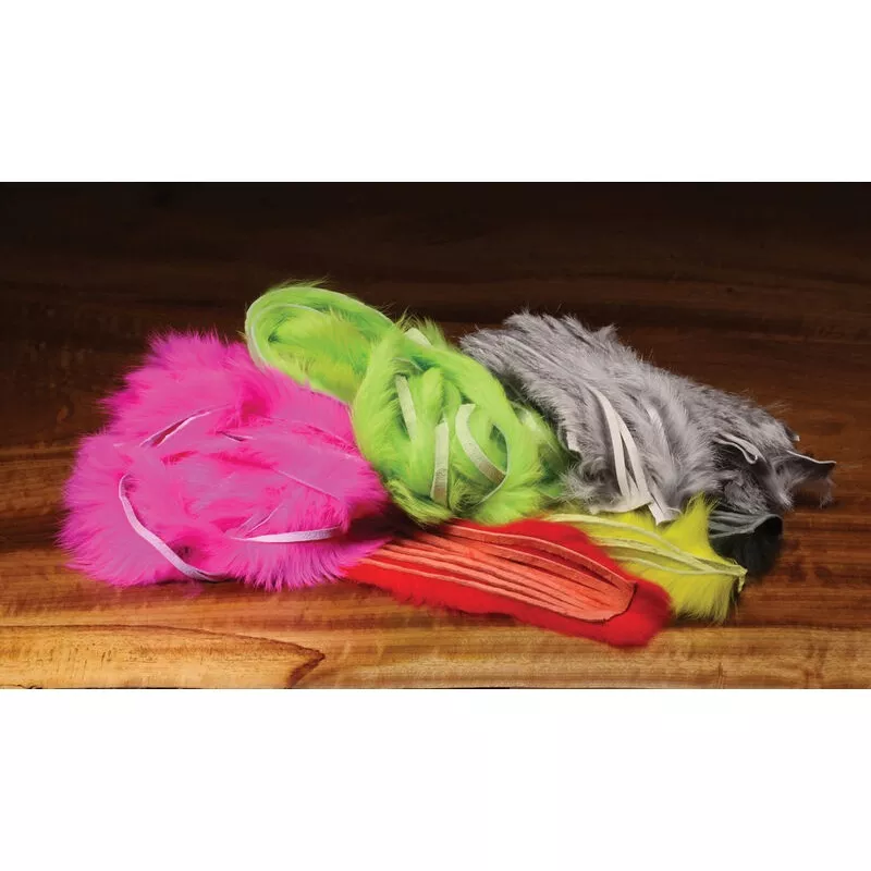 Zonker Cut Rabbit Hide Purple